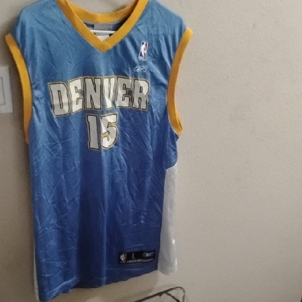 Blue Denver Basketball Jersey Carmello Anthony